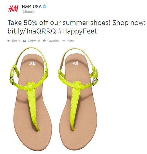 h&m shoes online